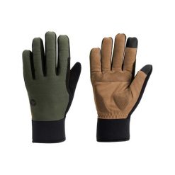 Zimowe rękawiczki rowerowe unisex Rogelli Element ocieplane. Czarne rękawiczki męskie Rogelli, na jesień, bez wzorów, z elastanu. Za 188.00 zł.
