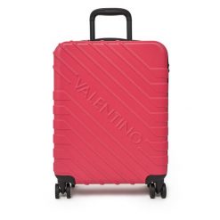 Walizka kabinowa Valentino. Czerwone walizki damskie Valentino, bez wzorów. Za 339.99 zł.