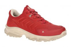 Buty trekkingowe damskie Ecco 85432351183. Czerwone obuwie trekkingowe damskie ecco, z bawełny, bez zapięcia. Za 799.00 zł.