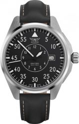 Zegarek Aviator Zegarek męski Aviator V.3.39.0.340.4 czarny. Czarne zegarki męskie AVIATOR, bez wzorów. Za 3,190.00 zł.