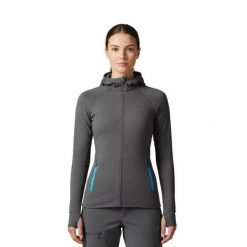 Damska kurtka Merino Ultra 300 - Kaptur. Szare kurtki sportowe damskie FJORK MERINO, na zimę, m, bez wzorów, z elastanu, bez ramiączek, bez kaptura, narciarskie. Za 999.00 zł.