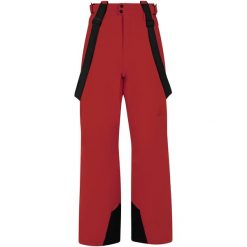 Spodnie narciarskie/snowboardowe z szelkami męskie PROTEST Prtrowens. Czerwone spodnie materiałowe męskie Protest, m, bez wzorów, narciarskie. Za 505.00 zł.