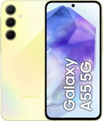 Smartfon Samsung Galaxy A55 5G 8/128GB Żółty - Awesome Lemon (SM-A556BZY). Żółte smartfony SAMSUNG. Za 1,404.00 zł.