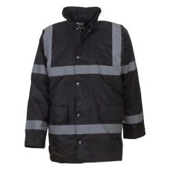 Kurtka Ochronna Dla Dorosłych Unisex. Czarne kurtki męskie YOKO, xl, bez wzorów, sportowe, bez kaptura. Za 298.99 zł.