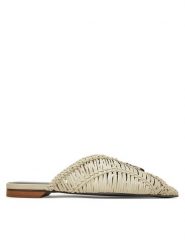 Patrizia Pepe Klapki 2Z0018/L109 Beżowy. Brązowe klapki damskie Patrizia Pepe, bez wzorów, ze skóry, bez obcasa, bez zapięcia. Za 919.99 zł.