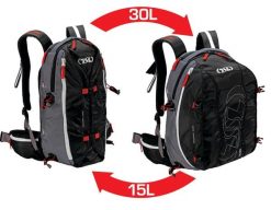 Regulowany plecak TSL Dragonfly 15-30 L. Szare plecaki męskie TSL, bez wzorów, z materiału. Za 594.00 zł.