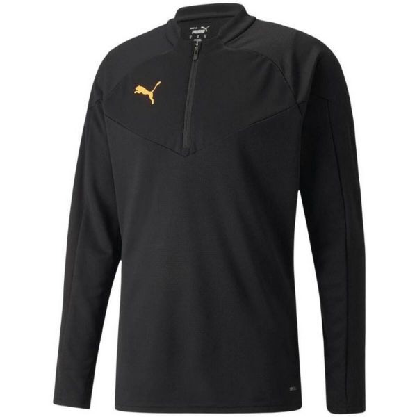 Bluza Męska Individual Final Quarter Zip. Czarne bluzy męskie Puma, m, bez wzorów, bez ramiączek, bez kaptura. Za 234.99 zł.