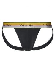 Calvin Klein Underwear Slipy Jock Strap LV00NB4588 Czarny. Czarne slipki męskie Calvin Klein Underwear, m, bez wzorów, z bawełny. Za 109.99 zł.