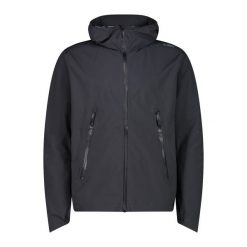 Kurtka nieprzemakalna z stałym kapturem CMP. Brązowe kurtki męskie CMP, bez wzorów, sportowe. W wyprzedaży za 343.60 zł.