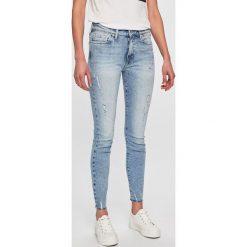 Tommy Hilfiger - Jeansy Venice. Niebieskie jeansy damskie Tommy Hilfiger, bez wzorów, z bawełny. W wyprzedaży za 449.90 zł.