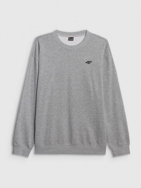 4F Bluza dresowa nierozpinana bez kaptura męska - szara S. Szare bluzy męskie 4F, m, bez wzorów, z dresówki, bez ramiączek, bez kaptura. Za 99.99 zł.
