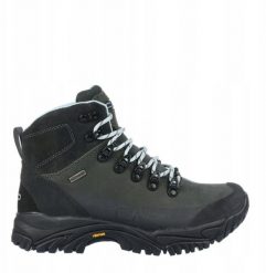 Buty turystyczne damskie CMP Dhenieb WP - dark grey. Szare obuwie trekkingowe damskie CMP, bez zapięcia. Za 630.29 zł.