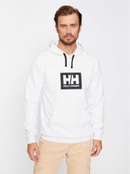 Helly Hansen Bluza Hh Box 53289 Biały Regular Fit. Białe bluzy męskie Helly Hansen, l, bez wzorów, z bawełny, bez ramiączek, bez kaptura. Za 399.99 zł.