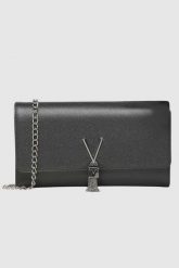 VALENTINO Szara kopertówka Divina Pochette. Szare torebki do ręki damskie Valentino by Mario Valentino, bez wzorów, duże, bez dodatków. W wyprzedaży za 283.99 zł.