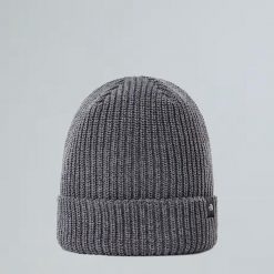 Czapka zimowa The North Face FISHERMAN BEANIE. Szare czapki męskie The North Face, na zimę, bez wzorów. W wyprzedaży za 99.00 zł.