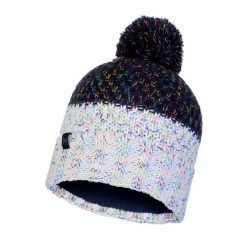 Czapka zimowa damska Buff Janna Knitted&Polar. Niebieskie czapki damskie Buff, na zimę, bez wzorów, z dzianiny, eleganckie. Za 61.49 zł.