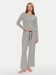 Tommy Hilfiger Piżama UW0UW05556 Granatowy Regular Fit. Niebieskie piżamy damskie Tommy Hilfiger, bez wzorów, z bawełny, bez ramiączek. Za 239.99 zł.