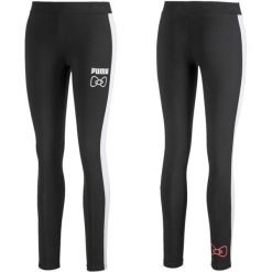 Legginsy sportowe damskie Puma Hello Kitty 597140 01. Czarne legginsy sportowe damskie Puma, bez wzorów, bez zapięcia, na fitness i siłownię. Za 79.00 zł.
