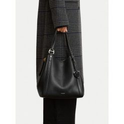 Torebka LAUREN RALPH LAUREN. Czarne shopperki damskie Lauren Ralph Lauren, bez wzorów, bez dodatków. Za 2,199.00 zł.
