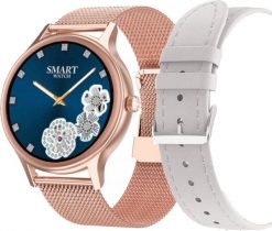 Smartwatch Pacific 18-2 Różowy (16526). Czerwone zegarki smartwatch Pacific, bez wzorów. Za 223.86 zł.