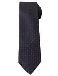 Stylowy Krawat Męski w Drobne Kwadraciki - 6 cm - Angelo di Monti, Granatowy. Niebieskie krawaty i muchy Angelo di Monti, bez wzorów, eleganckie. Za 45.00 zł.