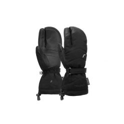 Rękawice narciarskie Reusch Nadia R-TEX® XT Lobster. Czarne rękawiczki damskie Reusch, bez wzorów, z puchu. W wyprzedaży za 407.00 zł.