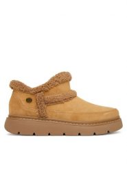 Skechers Śniegowce Bobs Keepsakes Lite - Winter Snug 114895 Brązowy. Brązowe śniegowce damskie Skechers, ze skóry, bez zapięcia. Za 339.99 zł.