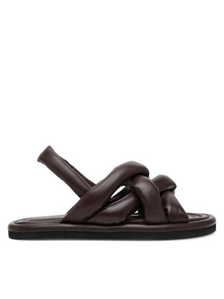 Bronx Klapki Har-Perr 85049-D Brązowy. Brązowe klapki damskie Bronx, bez wzorów, ze skóry, bez obcasa, bez zapięcia. Za 499.99 zł.