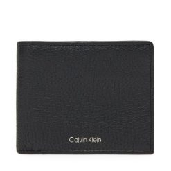 Portfel Calvin Klein. Czarne portfele męskie Calvin Klein, bez wzorów. Za 239.99 zł.