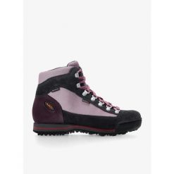 Buty trekkingowe damskie AKU Ultra Light Micro GTX. Fioletowe obuwie trekkingowe damskie Aku, bez zapięcia. Za 801.89 zł.