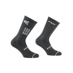 Skarpety rowerowe NORTHWAVE Own The Race Sock czarny. Czarne skarpetki damskie Northwave, bez wzorów. Za 65.00 zł.