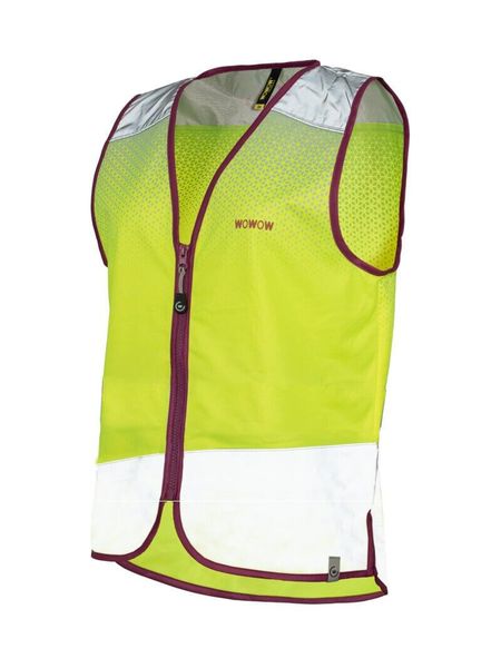 Kurtka Wowow Yara M żółta/pomarańcz fluo. Czerwone kurtki męskie WOWOW, m, bez wzorów, z materiału, sportowe, bez kaptura. Za 161.49 zł.