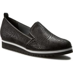 Półbuty SERGIO BARDI - Magda FW12727017LK 718. Czarne półbuty damskie Sergio Bardi, bez wzorów, ze skóry, bez obcasa, bez zapięcia. W wyprzedaży za 139.00 zł.