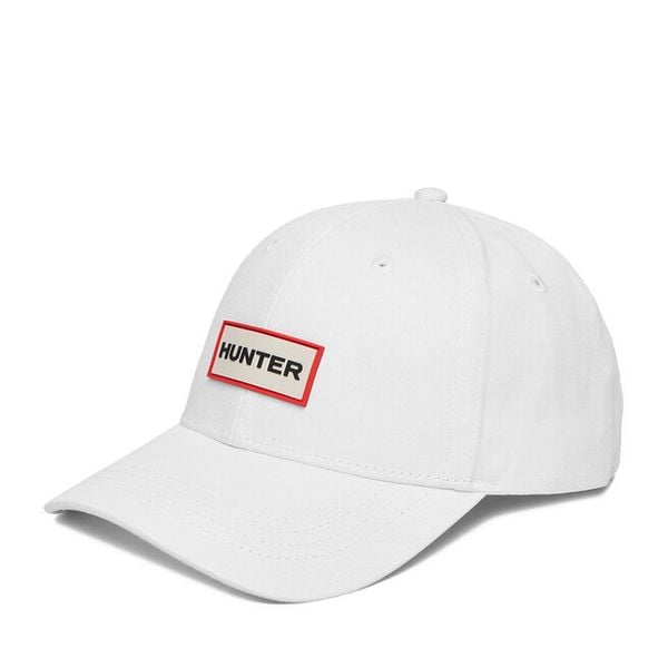 Czapka z daszkiem Hunter. Białe czapki damskie Hunter, bez wzorów. Za 79.99 zł.