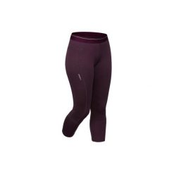 Legginsy narciarskie 500 damskie. Fioletowe legginsy damskie WED'ZE, bez wzorów, z elastanu. Za 39.99 zł.
