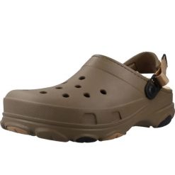 Sandały CROCS 207936C ALL TERRAIN LINED CLOG Brązowy. Brązowe sandały męskie Crocs, bez wzorów, z syntetyku, bez zapięcia. Za 305.99 zł.
