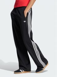 Adidas Spodnie dresowe Pinstripe Firebird KS6787 Czarny Loose Fit. Czarne spodnie dresowe damskie Adidas, bez wzorów, z dresówki. Za 298.99 zł.