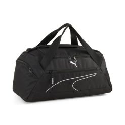 Mała torba sportowa Fundamentals PUMA Black. Białe torby sportowe męskie Puma, bez wzorów, z materiału, małe. Za 153.99 zł.