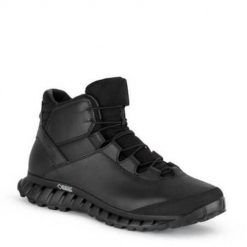 Buty trekkingowe męskie Aku Urban Assault Gtx. Czarne buty zimowe męskie Aku, bez wzorów, z materiału, za kostkę, bez obcasa, bez zapięcia. Za 399.00 zł.
