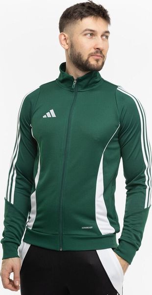 Adidas Bluza męska adidas Tiro 24 Training zielona IR7500 M. Zielone bluzy męskie Adidas, m, bez wzorów, bez ramiączek, bez kaptura. Za 142.93 zł.