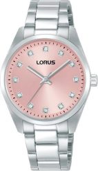 Zegarek damski Lorus RG325XX9 CYRKONIE srebrny. Szare zegarki damskie Lorus, srebrne. Za 220.02 zł.