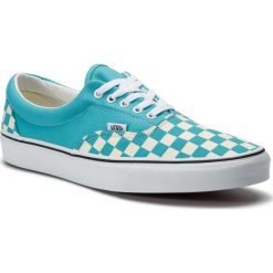 Tenisówki VANS - Era VN0A38FRVOW1 (Checkerboard) Scuba Blue. Niebieskie trampki i tenisówki damskie Vans, bez wzorów, z gumy, sportowe, bez zapięcia, vans era. W wyprzedaży za 209.00 zł.