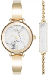 Zegarek damski Anne Klein AK-5116HLST złoty. Żółte zegarki damskie Anne Klein, złote. Za 615.00 zł.