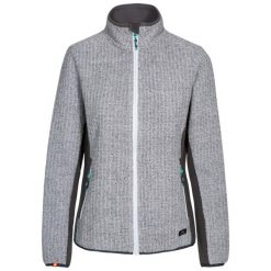 Bluza Polarowa Damska Liggins. Szare bluzy damskie Trespass, na zimę, l, bez wzorów, z elastanu, wakacyjne, bez ramiączek, bez kaptura. Za 209.99 zł.