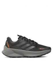Adidas Buty do biegania Terrex Soulstride Flow Gtx GORE-TEX ID6714 Czarny. Czarne buty sportowe męskie Adidas, bez wzorów, z gore-texu, bez zapięcia, do biegania, gore-tex. Za 599.99 zł.