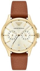 Zegarek Emporio Armani Męski Dario + box (AR11714). Zegarki męskie Emporio Armani, bez wzorów. Za 678.87 zł.