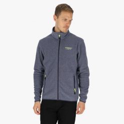 Bluza polarowa turystyka męska Swedemount Tromsö Fleece. Niebieskie bluzy sportowe męskie SWEDEMOUNT, na zimę, m, bez wzorów, z polaru, bez kaptura, narciarskie. Za 169.99 zł.