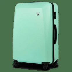 WALIZKA DUŻA WINGS PLOVER 28" LIGHT GREEN. Zielone walizki damskie Wings, bez wzorów, z materiału, duże. Za 149.90 zł.