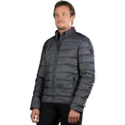 Kurtka puchowa Flags&Cup Harho. Brązowe kurtki męskie FLAGS&CUP, bez wzorów, z puchu, sportowe, bez kaptura. Za 411.50 zł.