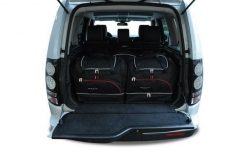 Torby Do Bagażnika Land Rover Discovery 2010-2016 5Szt Kjust. Czarne torby podróżne damskie KJUST, bez wzorów, z kauczuku. Za 1,631.00 zł.